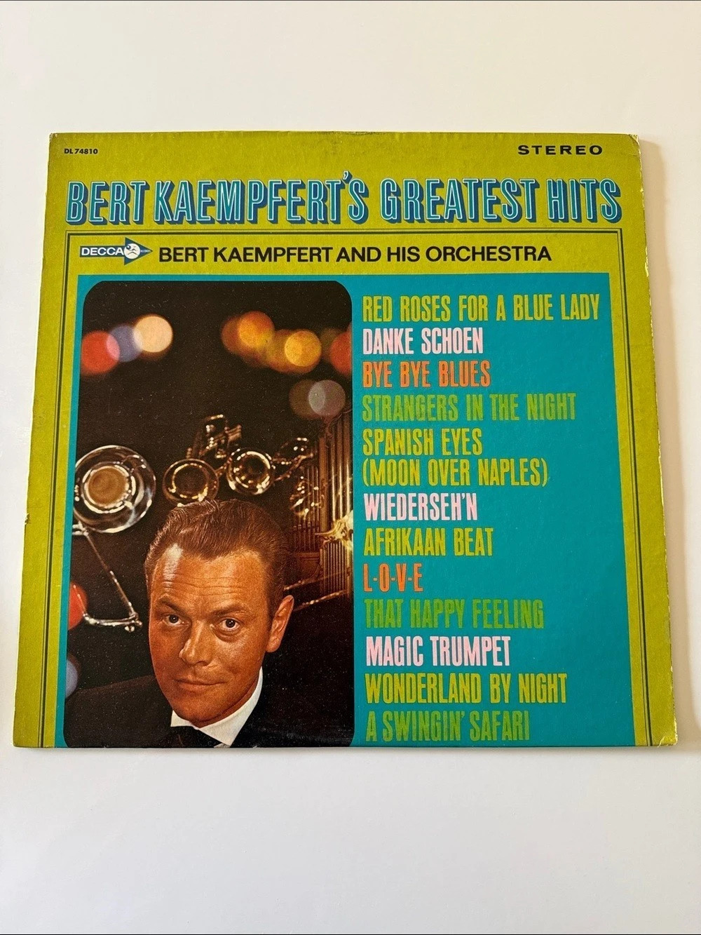 Decca Bert Kaempfert's Greatest Hits Stereo Vinyl Record
